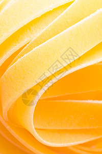 意大利面食品干面fettuccune巢近镜头抽象食物背景意大利语抽象的图片