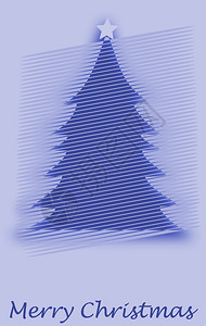 结构体圣诞树快乐卡片和贺德语冬天图片