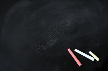校黑板或空白有粉笔教学质地基本的图片