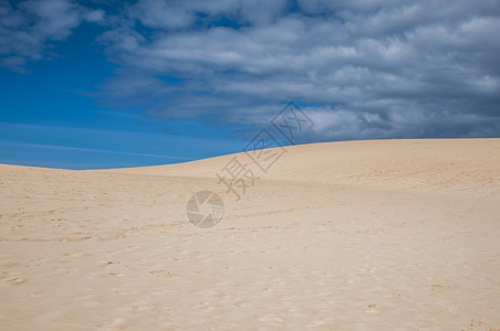 晴天Fuerteventura沙丘显示它39像在沙漠中夏天景观图片