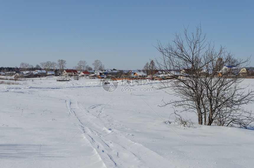 冬季雪景风光图片