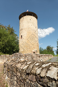 文化废墟塔BurgLowenstein遗产旅行图片