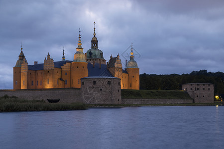 城市KalmarCastle或KalmarSlott瑞典Smaland省Kalmar市的一座城堡部分自12世纪开始旅行斯马兰图片