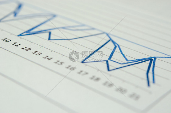 文档销售信息办公桌上的商务文件图片