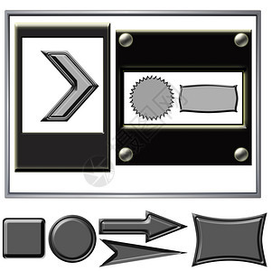 空白的按钮设计构件药片图片