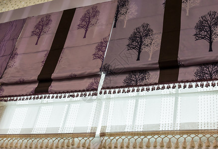 织物纺品房子墙附近各种奢华的窗帘家图片