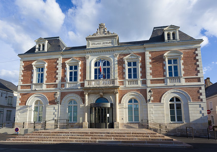 天景观目的地法国SartheLude市议会法国图片