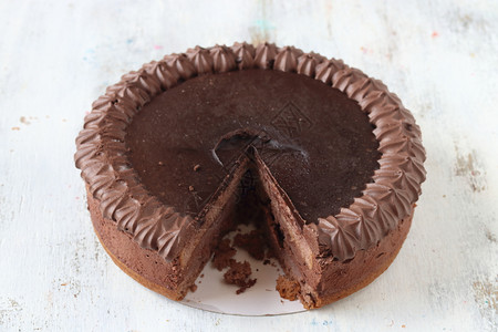 巧克力蛋糕馅饼刨冰甜点图片