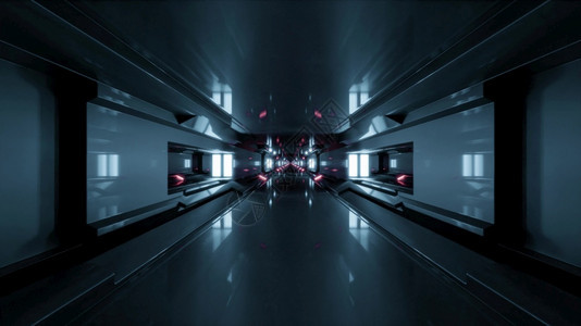 未来科技时空隧道光束背景图片