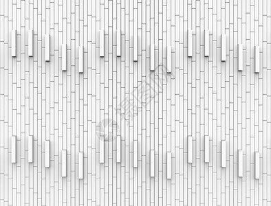 材料装饰风格内部的3d使现代垂直矩形白砖墙背景成为现代垂直矩形图片