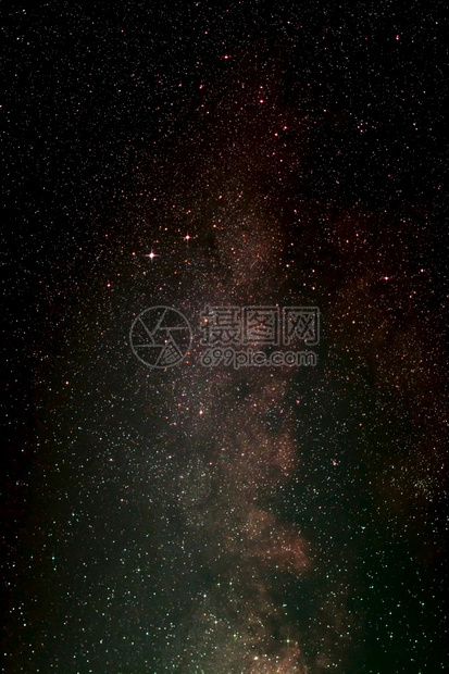 科学天文与阿奎拉和银河的夜空宇宙图片