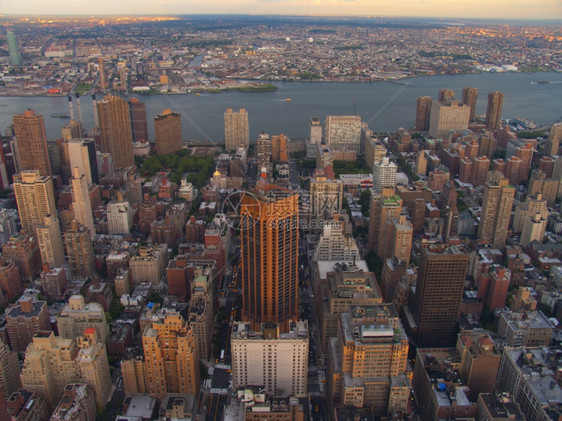 美国纽约城市航拍图片