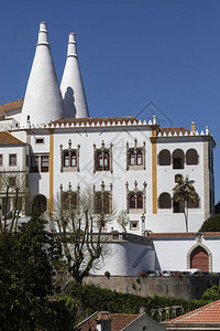 葡萄牙里斯本附近的辛特拉葡萄牙的辛特拉宫葡萄牙王家前暑期住所教科文组织的世界遗产所在地之一Sintra宫一种艾伦旅行图片