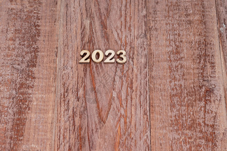 木制的203元素日历模板木制背景上的年度数字203日历模板氖辉光图片