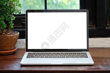 网络带有空白屏幕的手提式计算机用于模拟板背景商业技术和生活方式背景概念的空屏板样背景商业技术和生活方式背景概念网站沟通图片