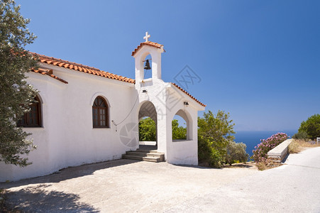 萨莫斯教堂希腊语正统爱琴海图片
