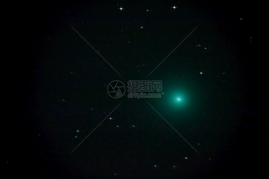 昴星空与彗Lovejoy2015年月7日在德国望远镜图片