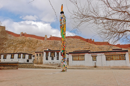 佩尔科江孜极Gyantse的Palco修道院图片