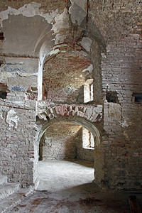 旧布罗德堡垒的未完成部分位于克罗地亚斯拉万基布罗德的一个堡垒克罗地亚斯拉夫诺基布罗德的堡垒内地建于18世纪以防御奥斯曼帝国墙曾是图片