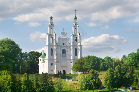 城市索菲耶夫斯基Belorussia博洛茨克市圣索菲亚大教堂图片