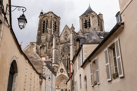 教科文组织法国卢瓦尔中心布珀斯圣艾蒂安大教堂旅游哥特图片