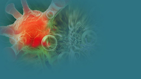 治疗数字3d人体癌细胞数字图解科学的药物图片
