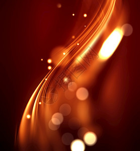 光滑软线的抽象火背景光滑的爆炸框架图片
