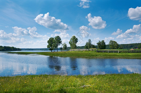 环境天俄罗斯Kenozero湖地区基诺泽罗图片