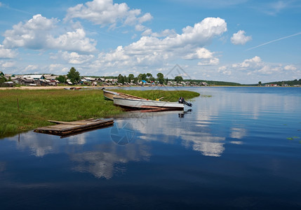 俄罗斯Kenozero湖地区基诺景观北图片
