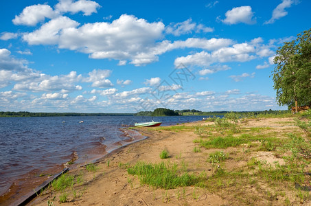 环境基诺泽罗俄斯Kenozero湖地区基诺图片