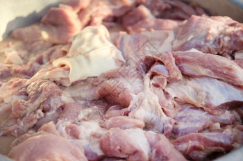 旅行泰国咸猪肉的紧食品工业图片