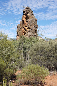 CorobooreeRock东麦克唐纳山脉澳大利亚北部地区爱丽丝目的风景优美图片