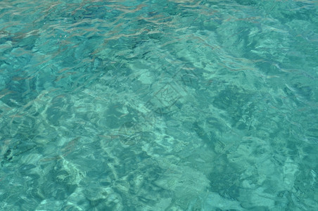 地中海绿色海背景或纹理令人惊叹的图片