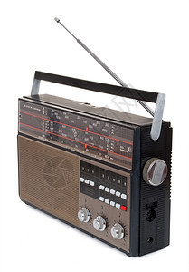 旧收音机按钮接者复古的图片