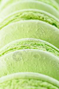 绿色马卡龙图片