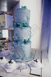 婚礼上的大蛋糕图片