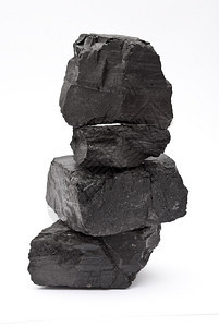 煤炭堆黑色的矿物采煤图片
