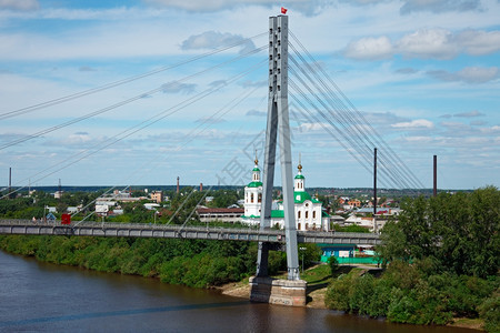 俄罗斯联邦秋门俄罗斯联邦图门暂停使用人行桥户外景观正统图片