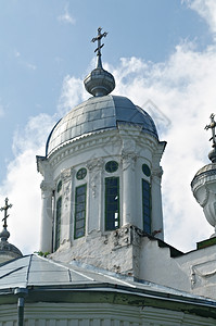 北古老的照片俄罗斯沃洛格达的东正教堂图片