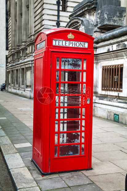 复古的联合克拉夫琴科联合王国伦敦著名的红色电话亭联合王国图片