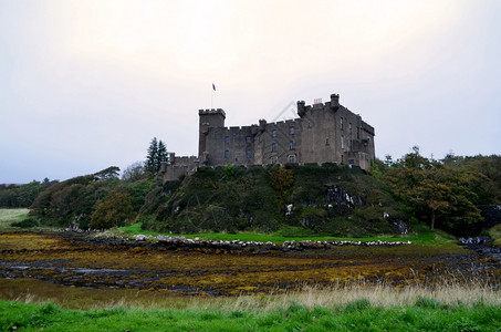 摄影ClanMacLeod在苏格兰邓韦甘的家园小岛苏格兰人图片