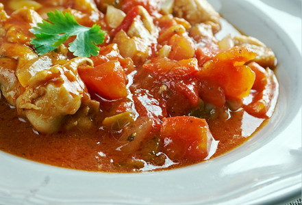 炖肉一顿饭下个IstrianSickenGoulash最初是一个匈牙利菜叫做Istria在亚得里海边图片