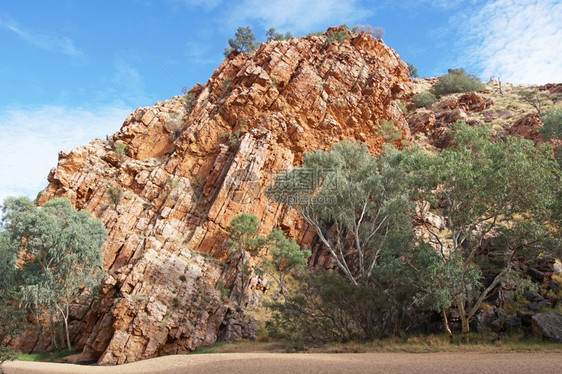 内陆EmilyGap东麦克唐纳山脉澳大利亚北部地区户外旅游图片
