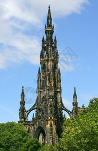 苏格兰美丽的爱丁堡名胜古迹图片