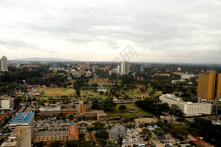 肯尼亚首府都内罗毕景观新的商业图片