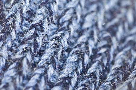 纤维结构体在光和暗蓝色的普通编织件上物图片
