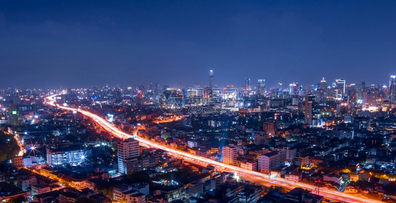 城市夜景夜晚道路图片