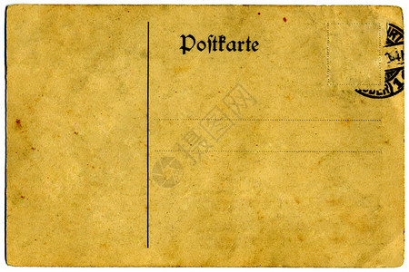 怀旧邮戳古明信片日耳曼古老的图片