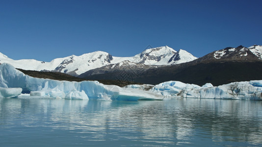 全景卡拉法特洛斯阿根廷巴塔哥尼亚LosGlaciares公园图片