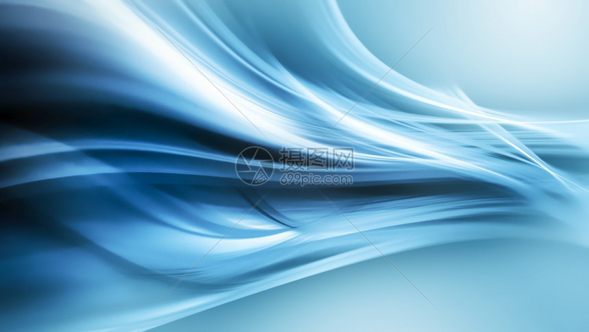 活力光线平滑的抽象蓝背景色形的插图图片